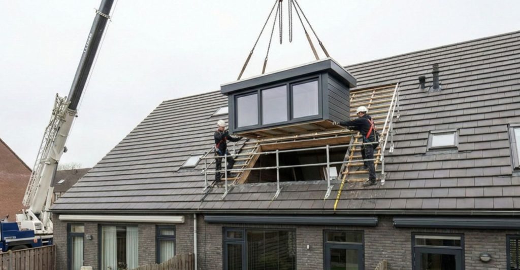 Dakkapel in Heerhugowaard - Prefab dakkapel